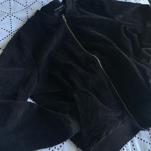 American Apparel Corduroy Bomber Jacket